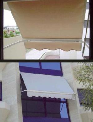 Toldo Brazo Acodado con Tension